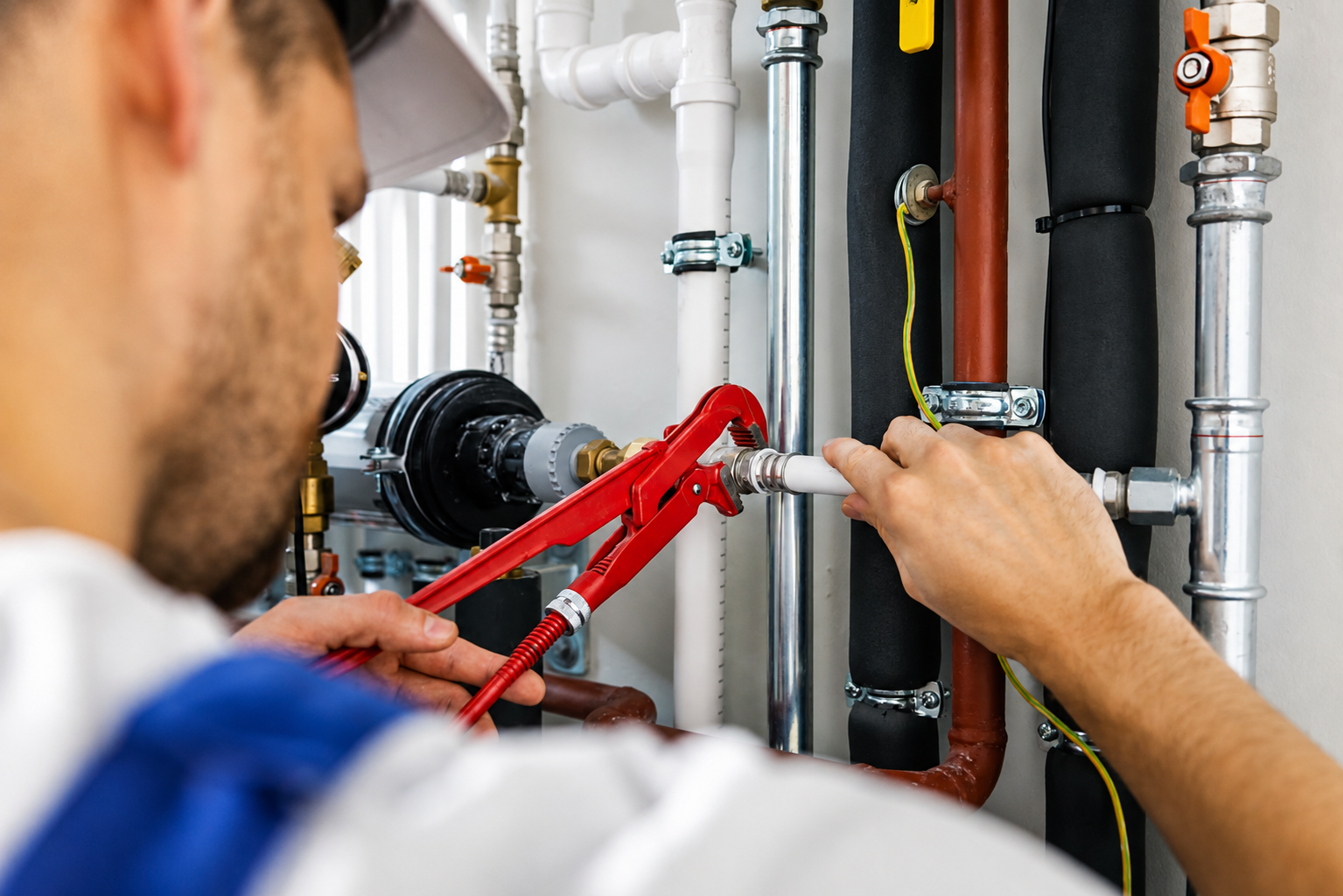 Plumbing tools and fixtures